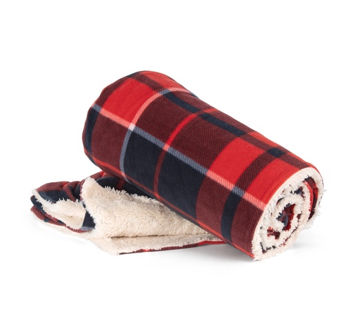 [KP431] Plaid sherpa