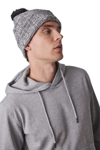 [KP519] Bonnet à pompon avec revers
