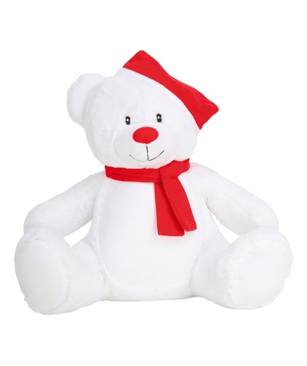 [MM573_70534_70533] Peluche zippée ours de Noël