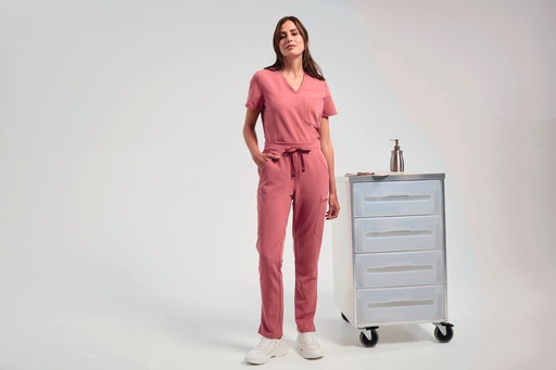[NN600] Pantalon cargo stretch femme