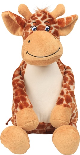 [MM564_61701_61700] Peluche zippée Girafe