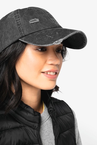 [NS026] Casquette écoresponsable effet déchiré unisexe