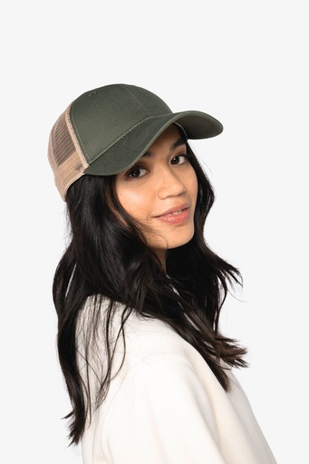 [NS036] Casquette trucker écoresponsable 6 panneaux unisexe