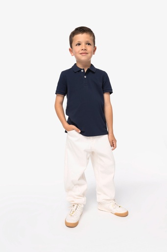 [NS209] Polo écoresponsable maille piquée enfant
