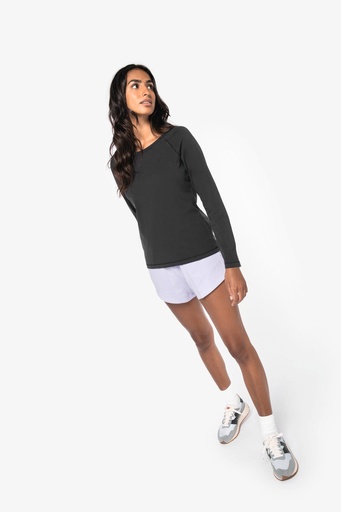 [NS339] T-shirt écoresponsable raglan manches longues femme