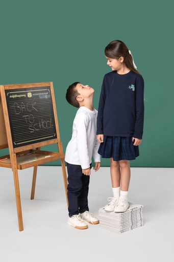 [NS346] T-shirt écoresponsable manches longues enfant