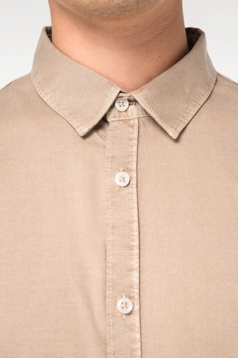 [NS502] Chemise écoresponsable délavée homme