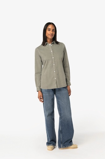 [NS503] Chemise écoresponsable délavée femme