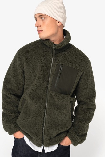 [NS604] Veste écoresponsable en sherpa unisexe