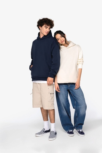 [NS441] Sweat-shirt écoresponsable à capuche oversize unisexe