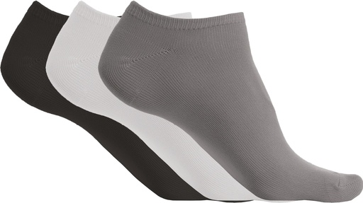 [PA033] Socquettes microfibre unisexe - pack de 3 paires