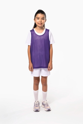 [PA047] Chasuble en filet léger multisports enfant