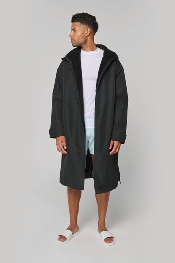 [PA245] Parka longue doublée sherpa unisexe
