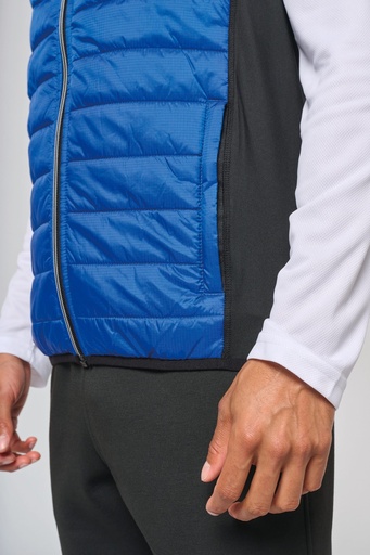 [PA235] Veste sport bi-matière sans manches unisexe