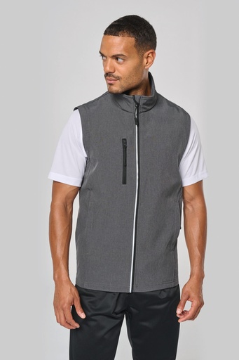 [PA323] Veste softshell sport manches amovibles unisexe