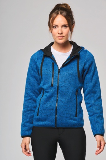 [PA366] Veste à capuche chinée femme