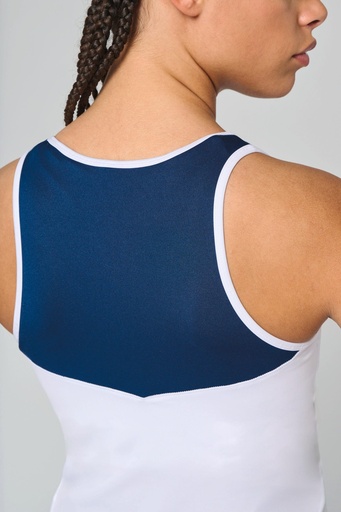 [PA4031] Débardeur de padel bicolore femme