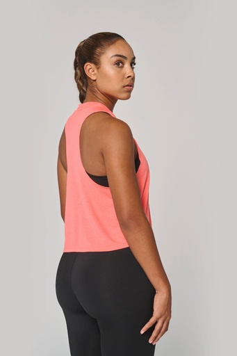 [PA4025] Débardeur crop Triblend femme