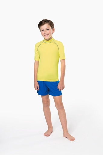 [PA4008] T-shirt technique à manches courtes avec protection anti-UV enfant