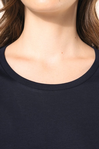 [PK303] T-shirt Supima® col rond manches longues femme