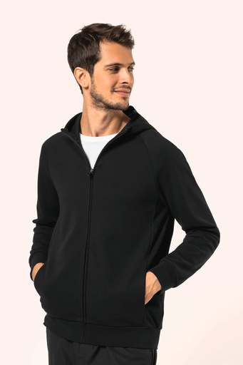 [PK400] Veste zippée à capuche homme
