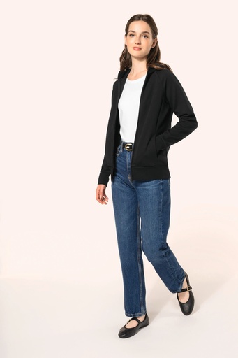 [PK401] Veste zippée à capuche femme