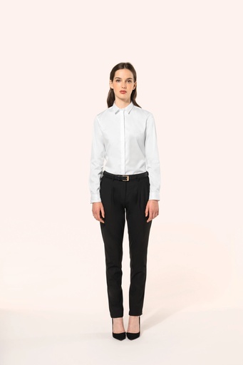 [PK507] Chemise twill manches longues femme