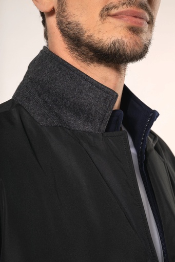 [PK602] Trench structuré homme