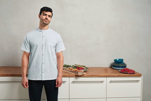 [PR904] Veste chef cuisinier manches courtes