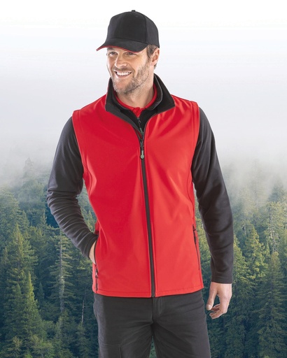 [R232M] Bodywarmer Softshell Homme Printable