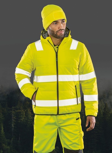 [R500X] Veste de sécurité recyclée ripstop padded