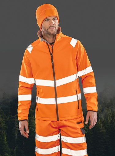 [R505X] Veste softshell de sécurité recyclée