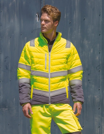 [R325M] Veste de sécurité toucher doux