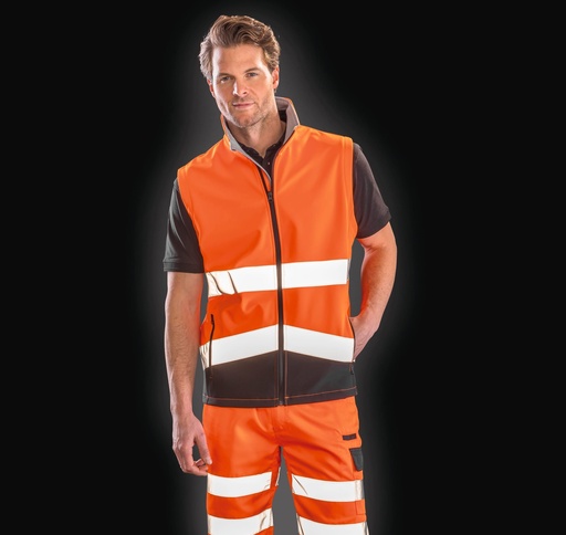 [R451X] Gilet softshell High Viz