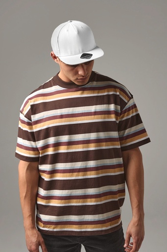 [B610] Casquette Rapper 5 panneaux