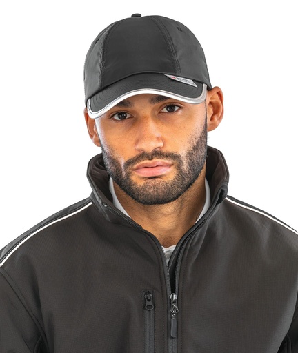 [RC035X] Casquette avec bordures réfléchissantes