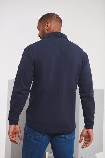 [R-012M-0] Sweat-shirt Heavy Duty col polo