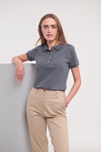 [R-566F-0] Polo Stretch Femme