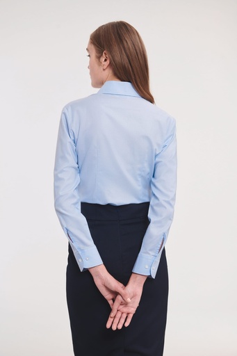 [R-932F-0] Chemise femme manches longues Oxford