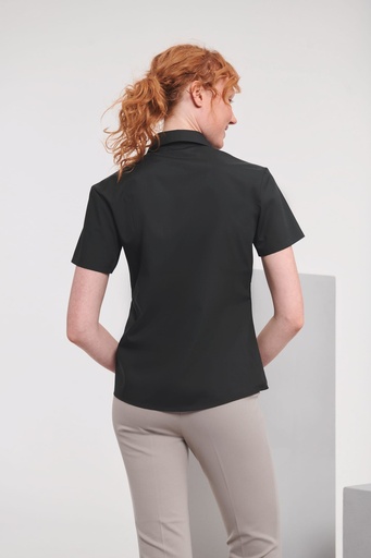 [R-935F-0] Chemise femme popeline polycoton manches courtes
