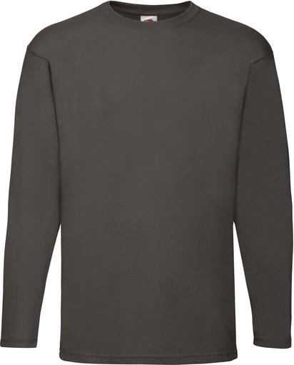 [61-038-0] T-shirt homme manches longues Valueweight (61-038-0)