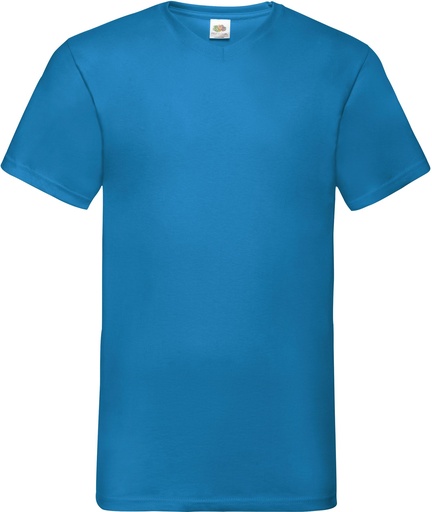 [61-066-0] T-shirt homme col v Valueweight (61-066-0)