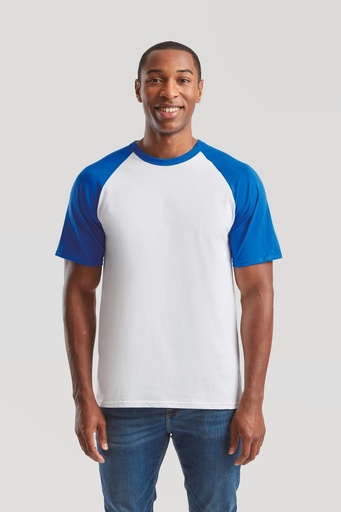 [61-026-0] T-shirt baseball Valueweight