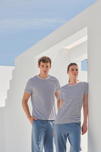 [SF202] T-shirt Rayé unisexe