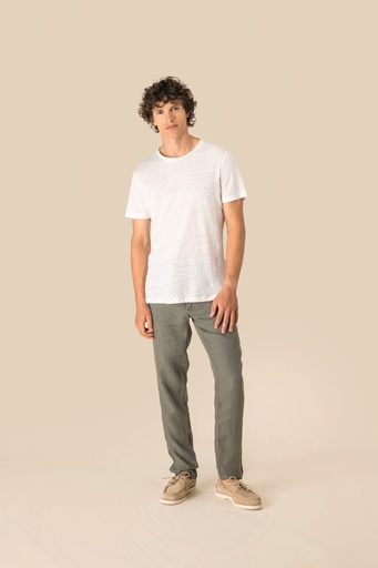 [NS320] T-shirt en lin homme