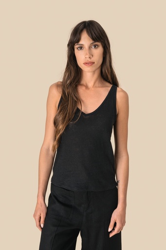 [SP343] Débardeur en lin femme