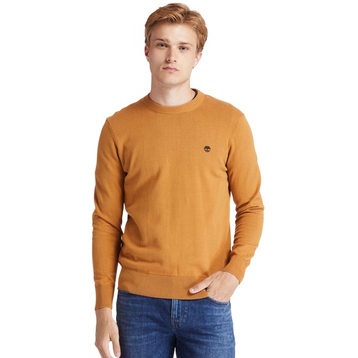 [TB0A2BMM] Pull coton bio col rond williams river