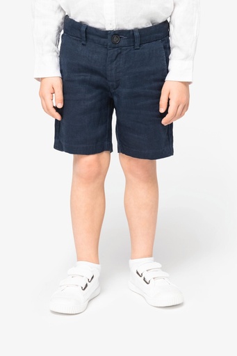 [SP709] Bermuda en lin enfant