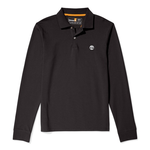 [TB0A5UD] Polo LS piqué slim