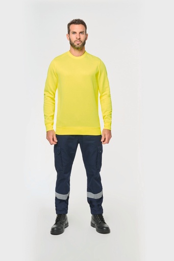 [WK405] Sweat-shirt unisexe écoresponsable polyester/coton
